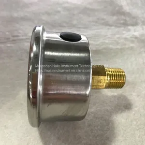 Front Flange Shock Resistant Glycerin Pressure Gauge thumbnail-2