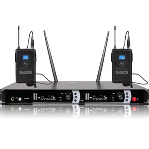 Wireless 2 Handheld/Conference/ Clip-on Microphones For Conference Room thumbnail-1