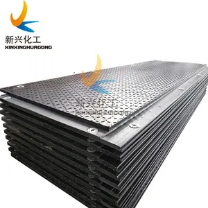 Protect Road Cover pe Plastic Ground Mat/ground Cover Mat Plastic HDPE Rig Mats| HDPE Bog Mats|HDPE Track Mats|HDPE Solid Mats thumbnail-2