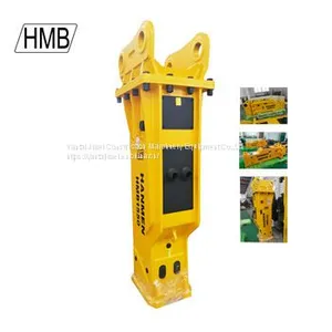 Mining, Demolition Tool HMB1550 Silenced Type Hydraulic Rock Breaker For Sale thumbnail-1