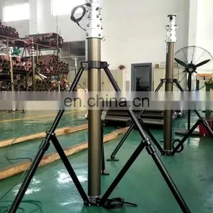 Portable Tripod Telescopic Camera Mast With Supporting Poles 4 Meters thumbnail-2