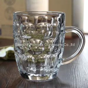 Engrave Logo Glass Mug With Handle thumbnail-5