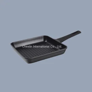 Non-stick Die Cast Aluminium Grill Pan With Soft Touch Handle thumbnail-1
