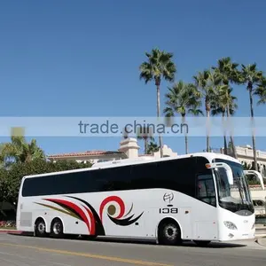 6x4 PK6137 Luxury Long Distance Bus 61 Seats SL thumbnail-3