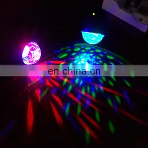 2019 Sound Control Custom Magic Disco Ball Laser Light Moving Lights Portable Colorful 5v 3w Usb LED Using Disco Light RGB 30 80 thumbnail-4