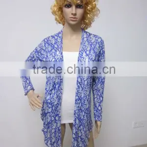 Burn Out Modal Soft Cardigan for Yoga thumbnail-1
