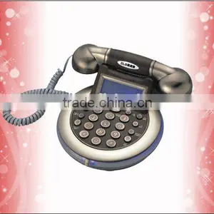 Home Appliance Antique Brass Telephone thumbnail-1