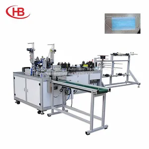 Full Auto 3ply Mask Machine (1+1) High Speed thumbnail-1