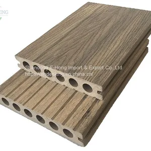3D Embossing EHC140H24 WPC Wall Panel Wholesale Wpc Decking Factory thumbnail-4