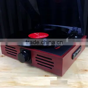 Classical Vinyl Turntable Record Player thumbnail-2