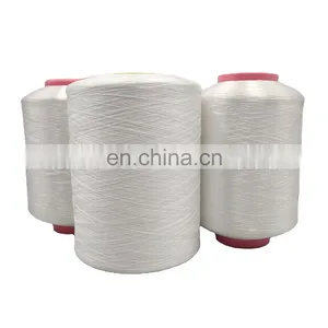 Polyester Yarn FDY 300D/96F Golden Color Dope Dyed Colors TBR FDY YARN thumbnail-1