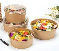 Brown 32 oz Paper Soup Cups Disposable Insulated Food Packaging China Eco Friendly Manufacturer Compostable Food Cup thumbnail-1