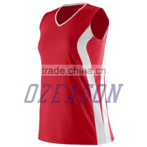 Free Design OEM High Quality Volleyball Jerseys for Women thumbnail-6