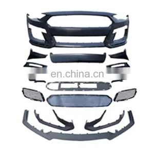 2020 GT500 Side Skirt For Ford Mustang GT500 Style Side Skirt Extension Splitter W/ Winglet Side Sill thumbnail-2