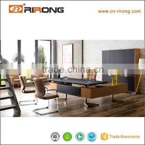 Individual Leather Customized Wood Grain Office Desk thumbnail-1