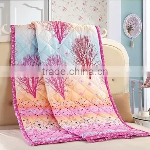 Pvc Bag Packaged Trees Print 100% Microfibre Air Condition Quilt and Blanket thumbnail-1