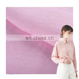 2022 Woven Creep Crinkle Nylon Yarn Dyed Cotton Rayon Fabric for Blouse thumbnail-1