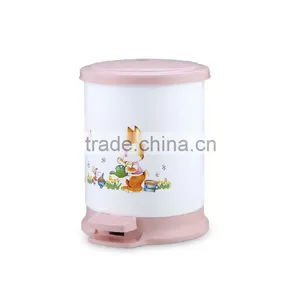 High Quality PP Plastic Foot Pedal Garbage Bin Waste Bin for Home Use thumbnail-1