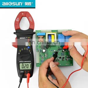 Allosun EM400 Compact Digital Clamp Meter AC Clamp Tester thumbnail-5