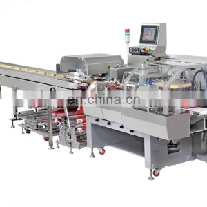 Wafer Cake Cookies Chips Outer Pack Secondary Package Pouch Into Plastic Bag Automatic Feeding Packing Machine System thumbnail-2