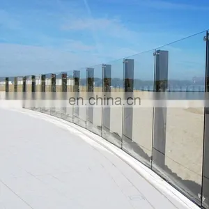 8mm 10mm Double Laminated Glass Safety Glass Clear Laminated Railing Glass thumbnail-3