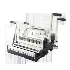 Multifunctional Perfect Binding Machine Desktop With Comb And Wire thumbnail-1