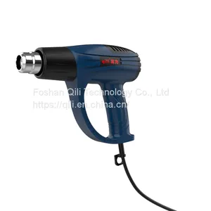 Qr-612A Qili Factory Wholesale Rear Button Intelligent Temperature Control LCD Digital Display Hot Air Gun thumbnail-3