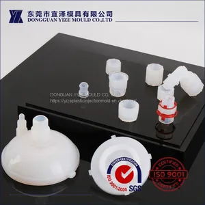 Teflon™ PFA 440HPB Teflon Plastic Injection Mold Mould Beaded Connector Factory thumbnail-4