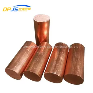 Jis/din/gb/en Standard C1020 C1100 C1221 C1201 C1220 Copper Round Alloy Beryllium Copper Rod Bar for Industrial thumbnail-1