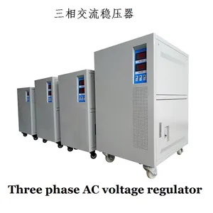 SJW Stabilizer / Voltage Regulator / Full Automatic High Precision Three Phase AC Voltage Regulator thumbnail-2
