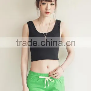 2014 Sexy Colorful Tank Top for Lady With Cheap Price and High Quality From China Garment Factory thumbnail-3