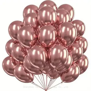 Wholesale Metallic Latex Balloons - 50-500 Pcs Bulk Pack, Chrome Shiny Balloons for Party Distributors thumbnail-1