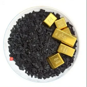 Gold Mine Activated Carbon Coconut Shell Based Activated Carbon for Gold Mining Industry Recovery Absorption Extraction Leaching Made in China thumbnail-1