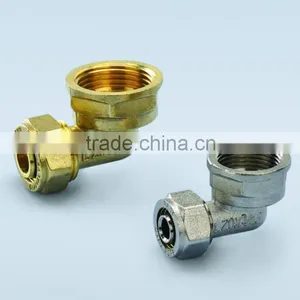 Pex-al-pex Pipe Brass Female Elbow Socket thumbnail-1
