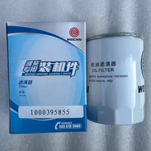 Hot Selling High Quality Fuel Filters 1000395855 Oil Filter for Wei Chai Top Construction Machinery Parts thumbnail-1