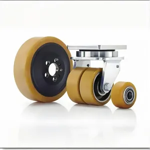 Electric Warehouse Forklift Wheels & Pallet Truck Drive Wheels - Wear-Resistant, Quiet Polyurethane & Nylon Wheels thumbnail-2