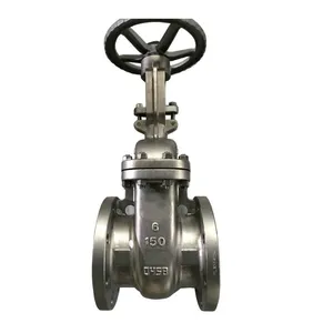 API600 150lb 300lb 600lb 4 Inch Cast Stainless Steel Wcb Lcc Lcb Wc6 CF8 CF8m Rising Stem Flange Gate Valve thumbnail-6