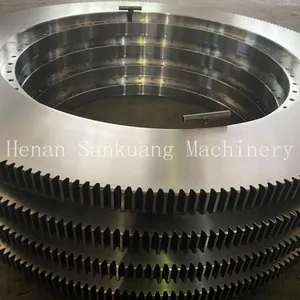 Rotary Slewing Bearing for Robotic Welding Arms With ±0.1mm Precision thumbnail-4