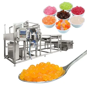 Factory Full Automatic Tapioca Pearl Balls Bursting Jelly Boba Depositing Making Machine Bubble Tea Popping Boba Production Line thumbnail-2