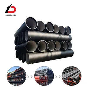 K9 Centrifugal Ductile Cast Iron Pipe for Potable Water Supply Drinking Water Pipeline ISO Certified Factory Price thumbnail-4