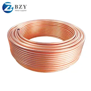 Cheap Price 1/2 1/4 3/8 7/8 Inch Pancake Coil Air Conditioner Copper Coil Pipe for Refrigeration thumbnail-1