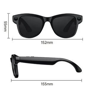 Wireless Bluetooth Smart Sunglasses M20, Polarized UV Protection Smart Audio Glasses, Open Ear Headphones Glasses for Driving Running Travel thumbnail-2