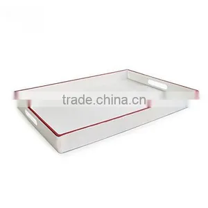 Rectangular Tray With Handle Six Color Wooden Tray thumbnail-6