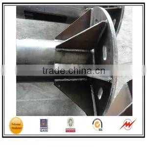 3-12metes Galvanized Steel Street Lamp Pole thumbnail-1