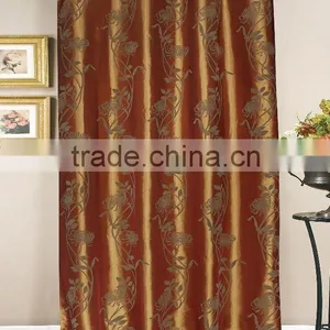 TAFFETA FLOCKING CURTAIN thumbnail-1