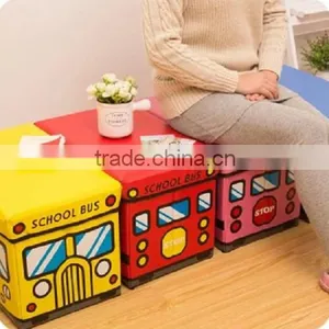 High Quality For Kids To Sit School Bus Leather Storage Box Trade Assurance Supplier thumbnail-1