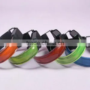 LED Light Flash Safety Arm Band Safety Lights Fiber Arm Bands thumbnail-2