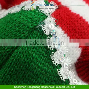 Pet Dog Christmas Sweater Puppy Cat Striped Knit Clothes Winter Jumper Apparel thumbnail-4