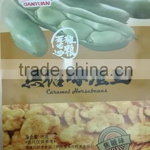 Caramel Flavor Broad Beans Chips Snack Food thumbnail-1