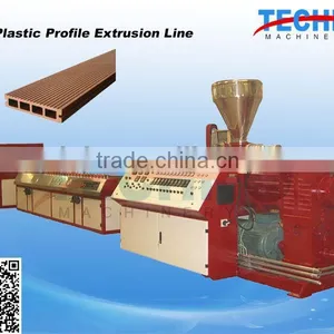Wood Plastic Production Machine/WPC Board Production Machine Line thumbnail-1